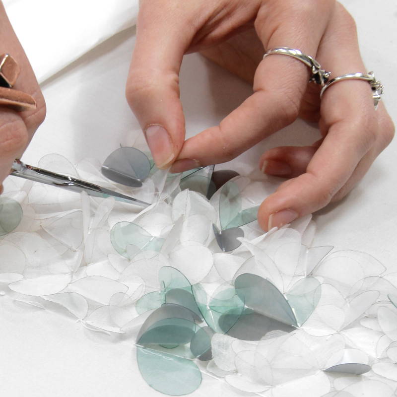 Embroidery - Needle created by Invenio Flory for Adélie Métayer