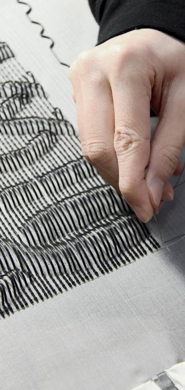 Embroidery - 3D-printed embroidery - Invenio Flory