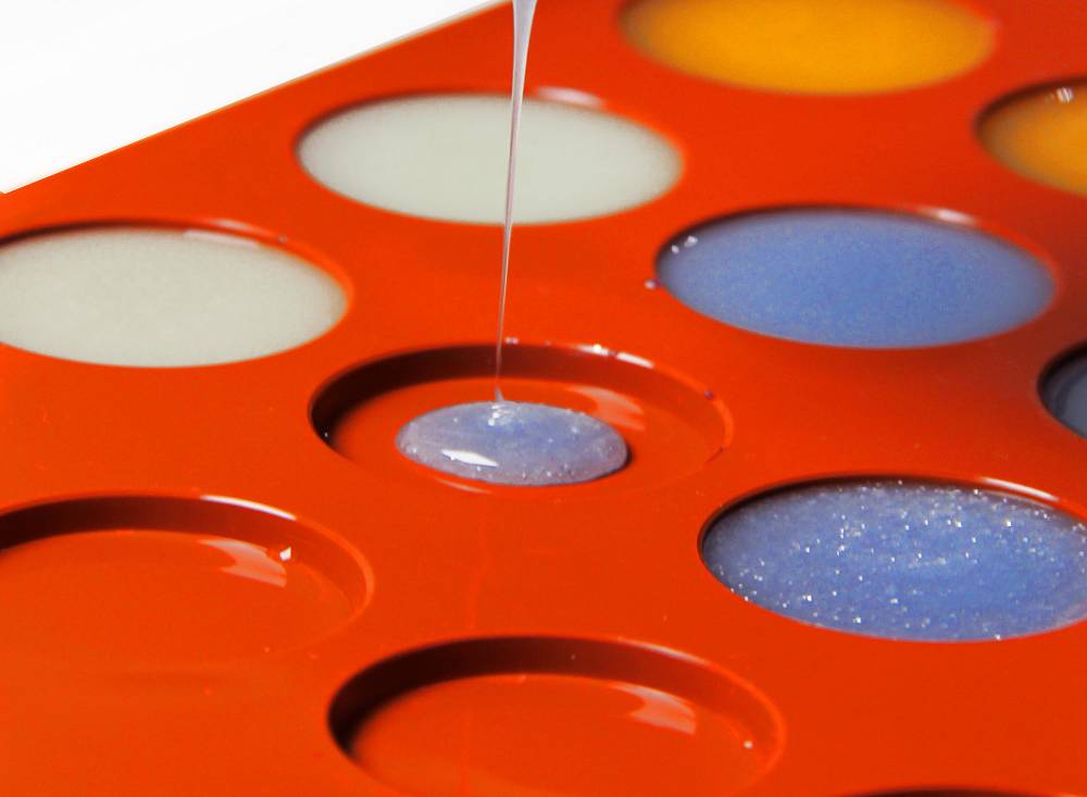 Coloration - Coloring by casting - Invenio Flory