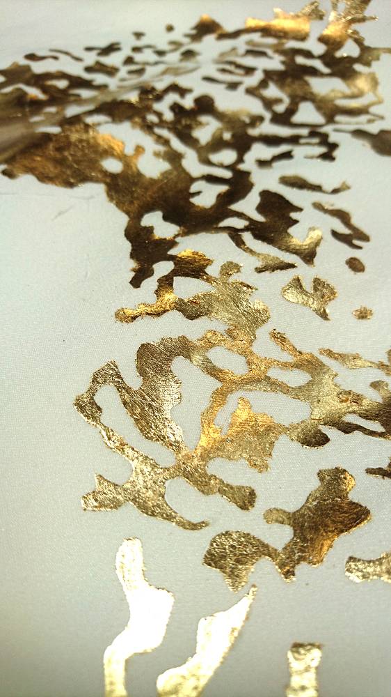 Coloration - Coloring by leaf gilding - Invenio Flory