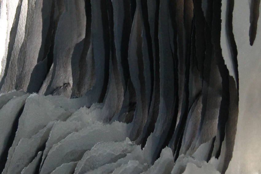 Paper Sculpture - Layered paper created by Invenio Flory for Chanel