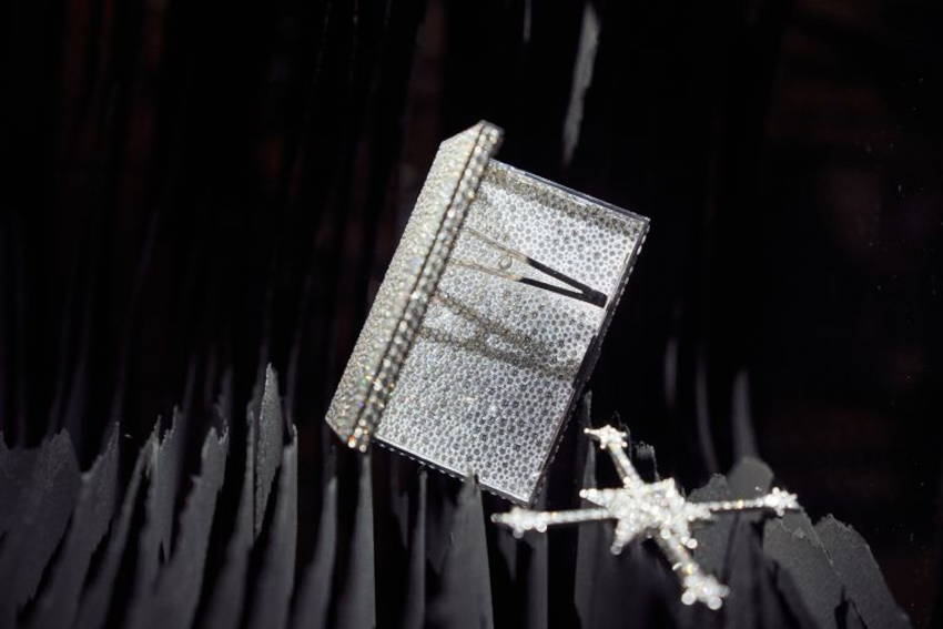 Paper Sculpture - Arches paper display mount created by Invenio Flory for Chanel