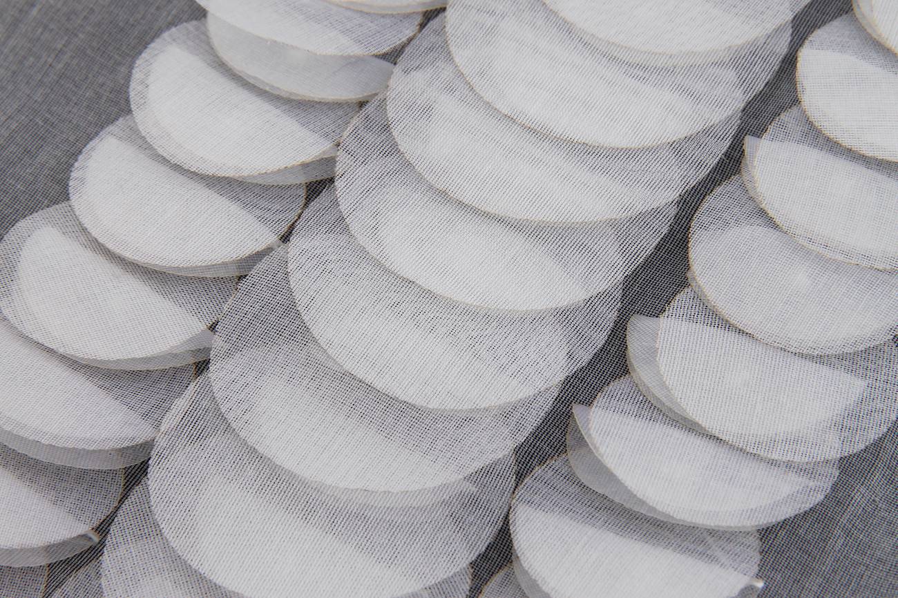 Surface - Texture - Textured fabric sequins - Invenio Flory