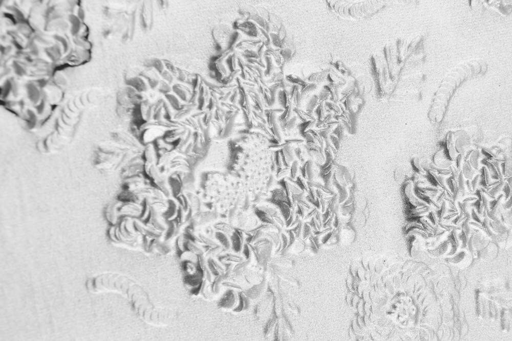 Textile Memory - Silver silicone embroidery memory - Invenio Flory