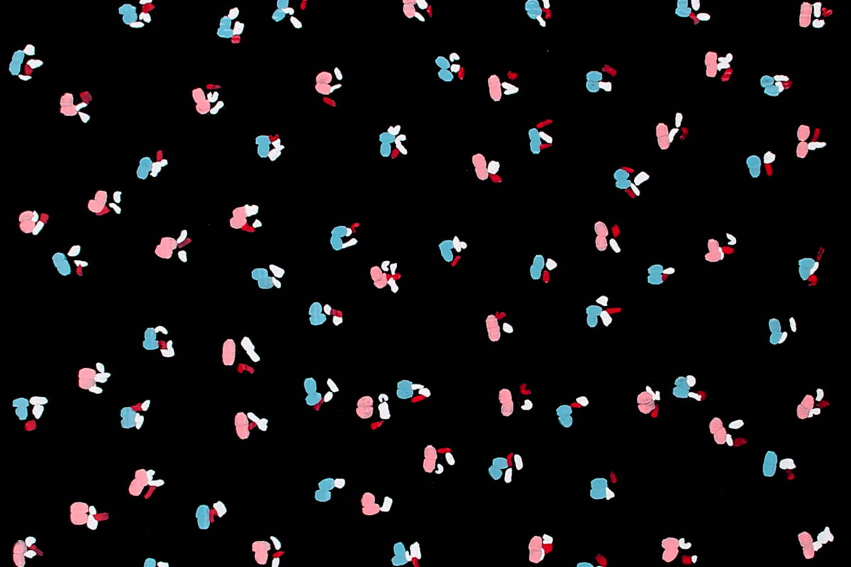 Transfer Imprimo - Colored bioplastic dotted swiss - Invenio Flory