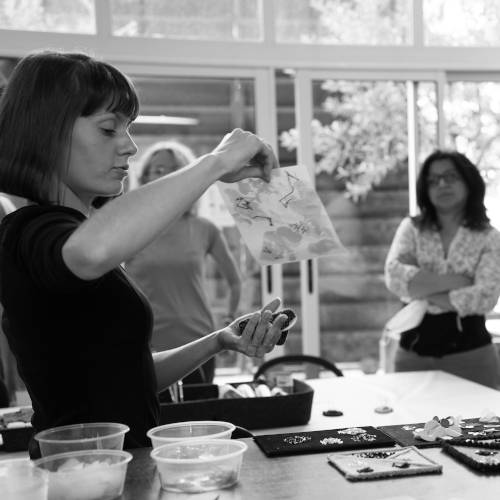 KissKissBankBank campaign - Discovery visits, presentation of the b&w creations - Invenio Flory