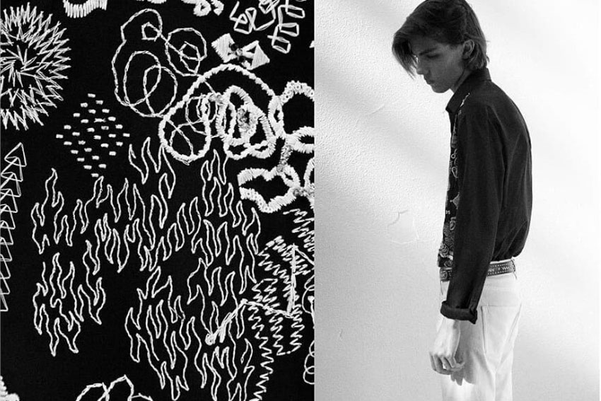 Invenio Flory - Naive Drawing - Saint Laurent - 2018 - Fashion