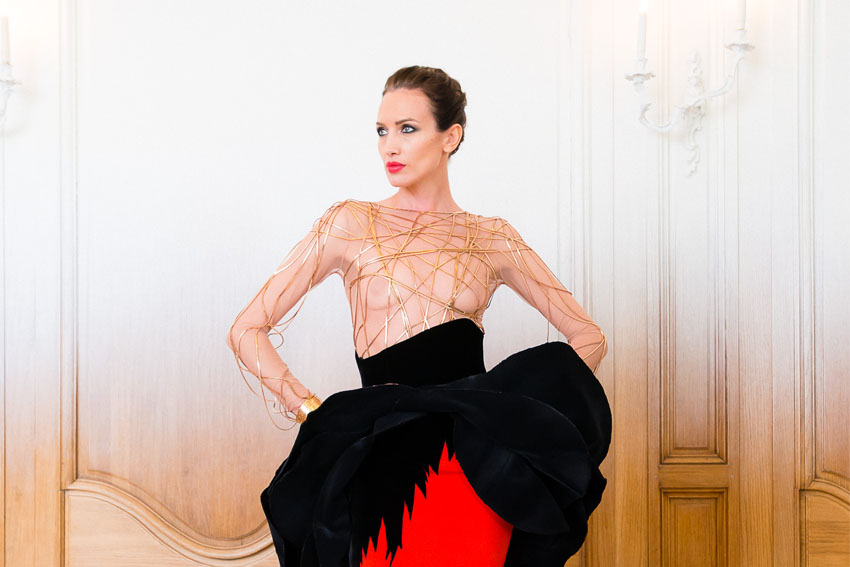 Invenio Flory - Flowing Gold - Stéphane Rolland - 2014 - Fashion