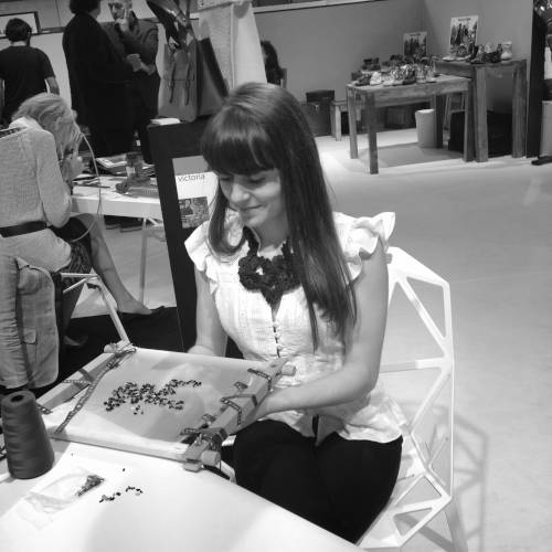 Who's Next Flory Brisset Embroideries b&w